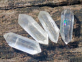 Polished Small Clear Quartz Double Terminated Crystals x 70 From Madagascar