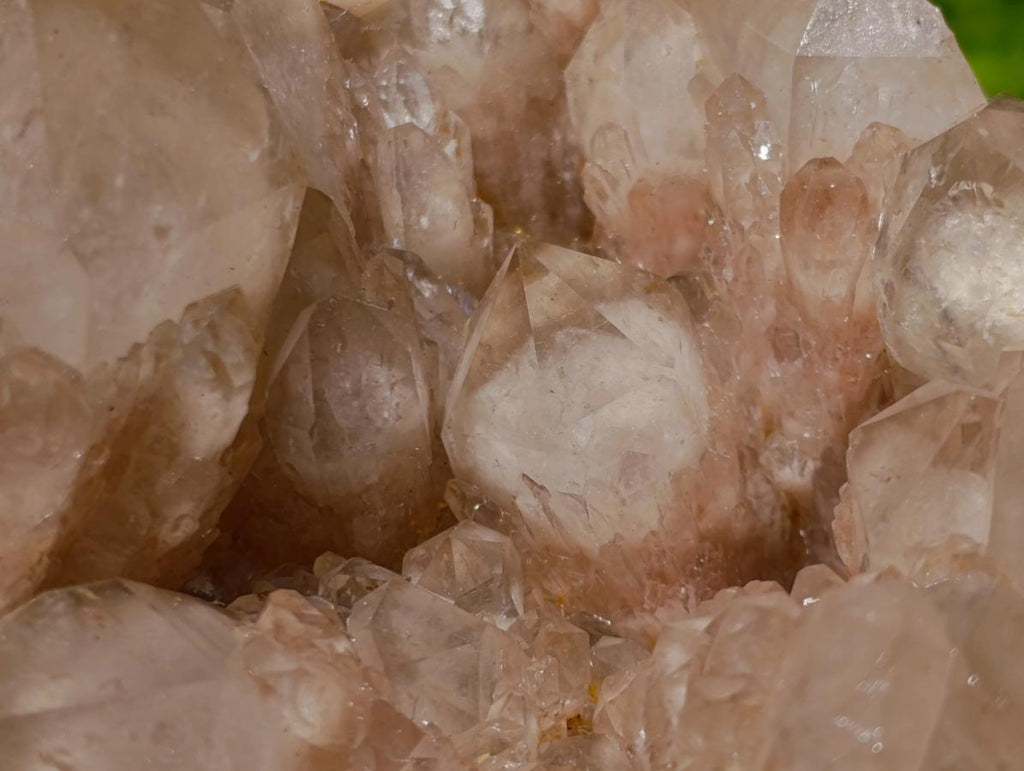 Natural Large Cascading White Phantom Smokey Luena Quartz Cluster x 1 From Luena, Congo - Toprock Gemstones and Minerals 