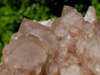 Natural Large Cascading White Phantom Smokey Luena Quartz Cluster x 1 From Luena, Congo - Toprock Gemstones and Minerals 