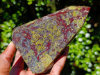 Polished Bastite Dragonsblood Stone Display Crystals x 2 From Tshipise, South Africa - Toprock Gemstones and Minerals 