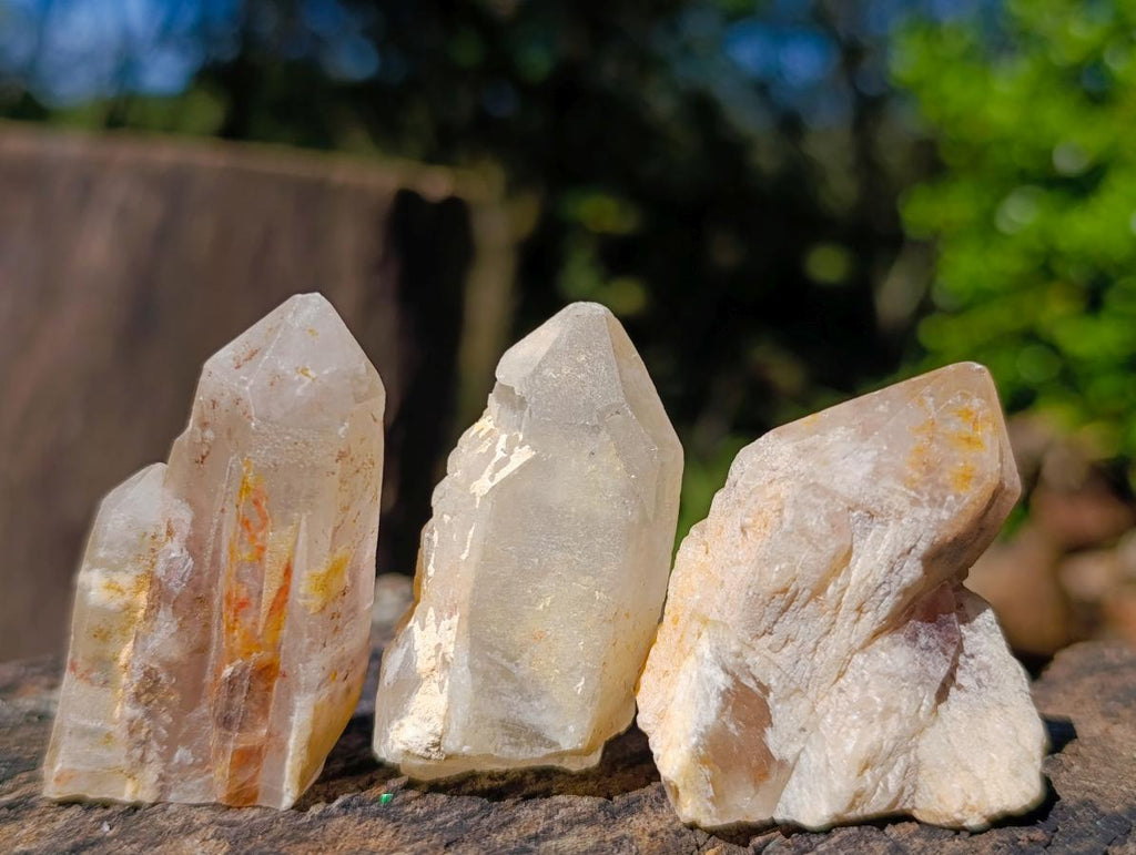 Natural Cascading Candle Quartz Crystals x 35 From Antsirabe, Madagascar - Toprock Gemstones and Minerals 