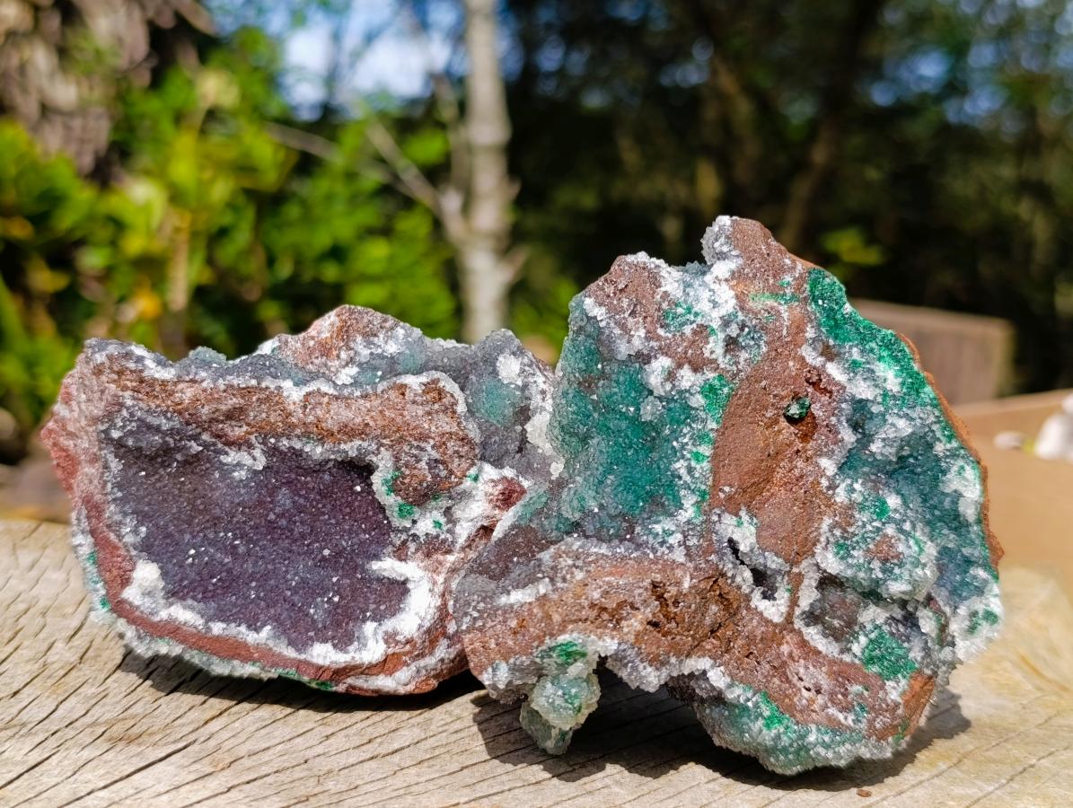 Natural Drusy Quartz Coated Ball Malachite On Dolomite Specimens x 3 From Mindingi Mine, Kambove, Congo - Toprock Gemstones and Minerals 