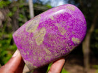 Polished Stichtite Standing Display Pieces x 4 From Barberton, South Africa - Toprock Gemstones and Minerals 