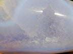 Polished Blue Lace Agate Standing Display Pieces x 2 From Nsanje, Malawi - Toprock Gemstones and Minerals 