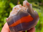 Polished One Side Red Shashe River Agate Nodules x 24 From Shashe River, Zimbabwe - Toprock Gemstones and Minerals 