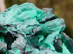 Natural Silky Malachite Specimens x 2 From Kasompe, Congo - Toprock Gemstones and Minerals 