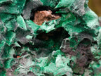 Natural Silky Malachite Specimens x 2 From Kasompe, Congo - Toprock Gemstones and Minerals 