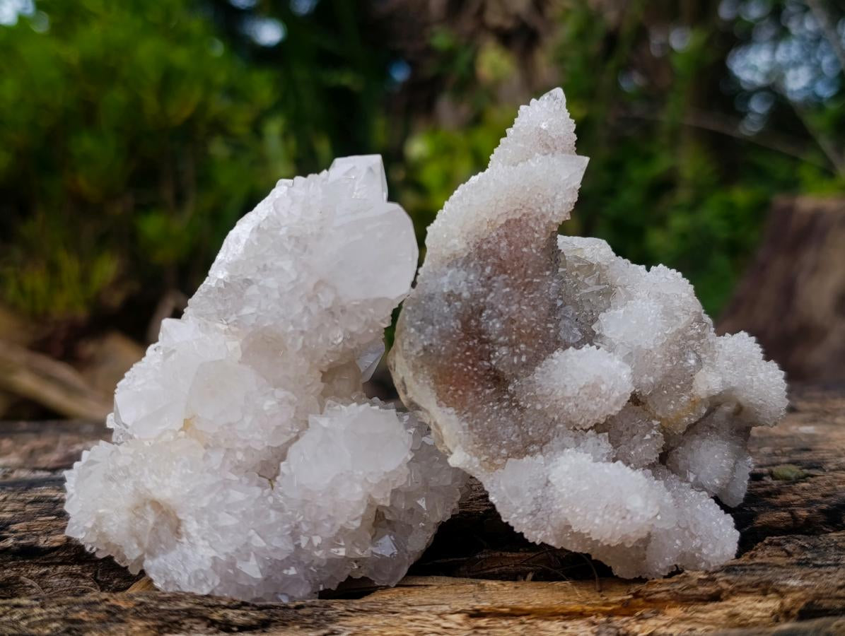 Natural Mix of Spirit Amethyst Clusters x 6 From Boekenhouthoek, South Africa - Toprock Gemstones and Minerals 