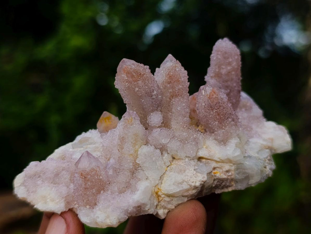 Natural Mix of Spirit Amethyst Clusters x 6 From Boekenhouthoek, South Africa - Toprock Gemstones and Minerals 