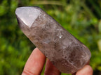 Polished Smokey Amethyst Window Crystals x 12 From Akansobe, Madagascar - Toprock Gemstones and Minerals 