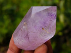 Polished Smokey Amethyst Window Crystals x 12 From Akansobe, Madagascar - Toprock Gemstones and Minerals 