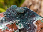 Natural Drusy Quartz Coated Ball Malachite on Dolomite Specimens x 2 From Mindingi Mine, Kambove, Congo - Toprock Gemstones and Minerals 