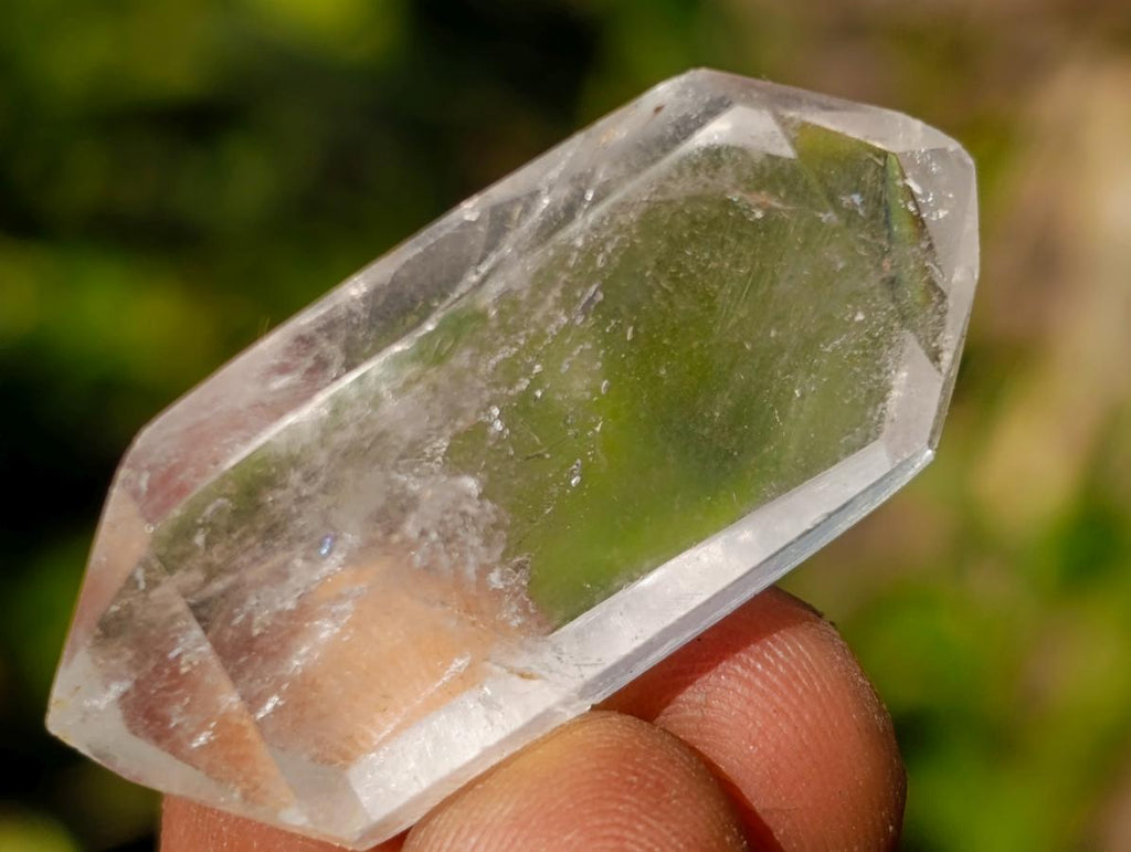 Polished Small Jewellery Double Terminated Clear Quartz Crystals x 70 From Madagascar - Toprock Gemstones and Minerals 