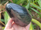 Polished Large Black Tourmaline Standing Display Piece x 1 From Madagascar - Toprock Gemstones and Minerals 