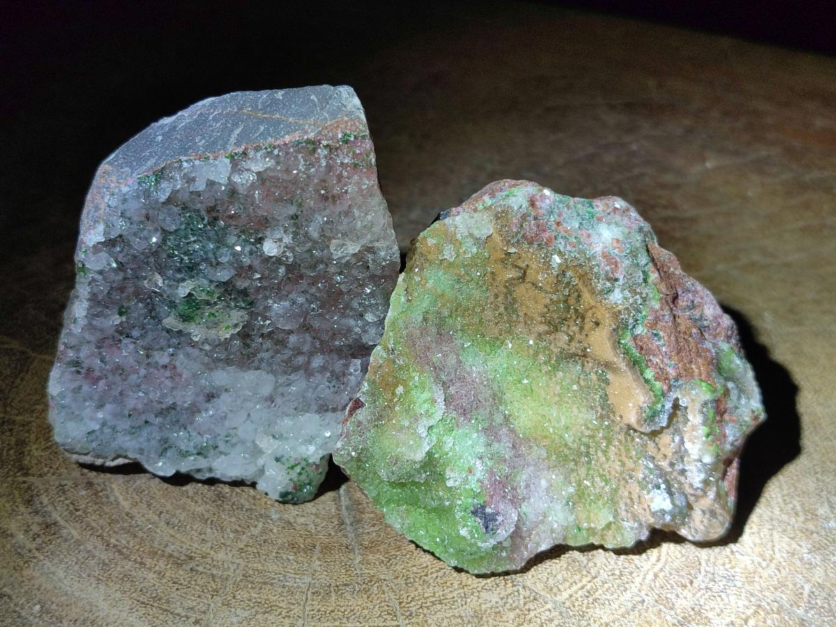 Natural Multi Mineral Congo Specimens x 6 From Likasi, Congo - Toprock Gemstones and Minerals 