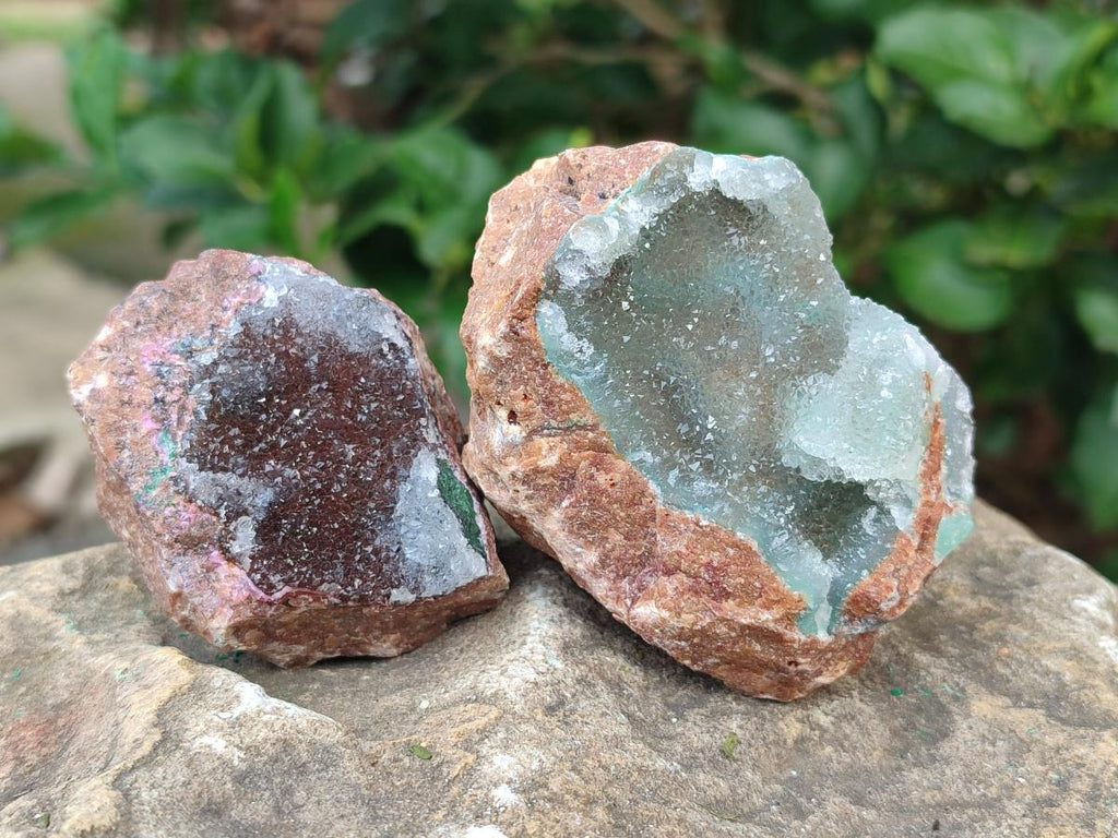 Natural Multi Mineral Congo Specimens x 6 From Likasi, Congo - Toprock Gemstones and Minerals 