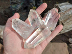 Polished Clear Quartz Display Crystals x 12 From Madagascar - Toprock Gemstones and Minerals 