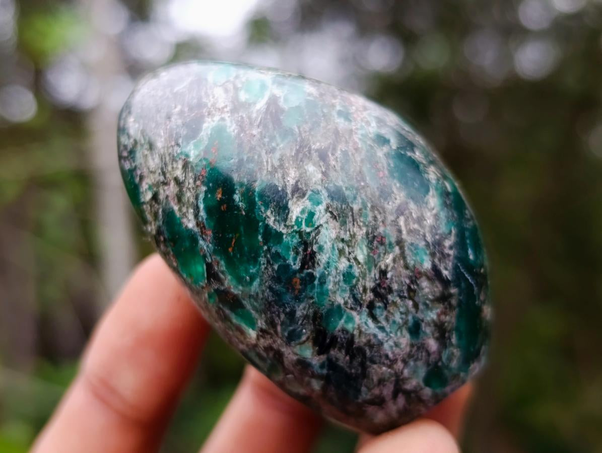 Polished Emerald Mica 'Mutokolite' Standing Display Pieces x 6 From Mutoko, Zimbabwe - Toprock Gemstones and Minerals 