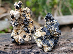 Natural Schorl Black Tourmaline with Associated Minerals x 13 From Erongo, Namibia - Toprock Gemstones and Minerals 