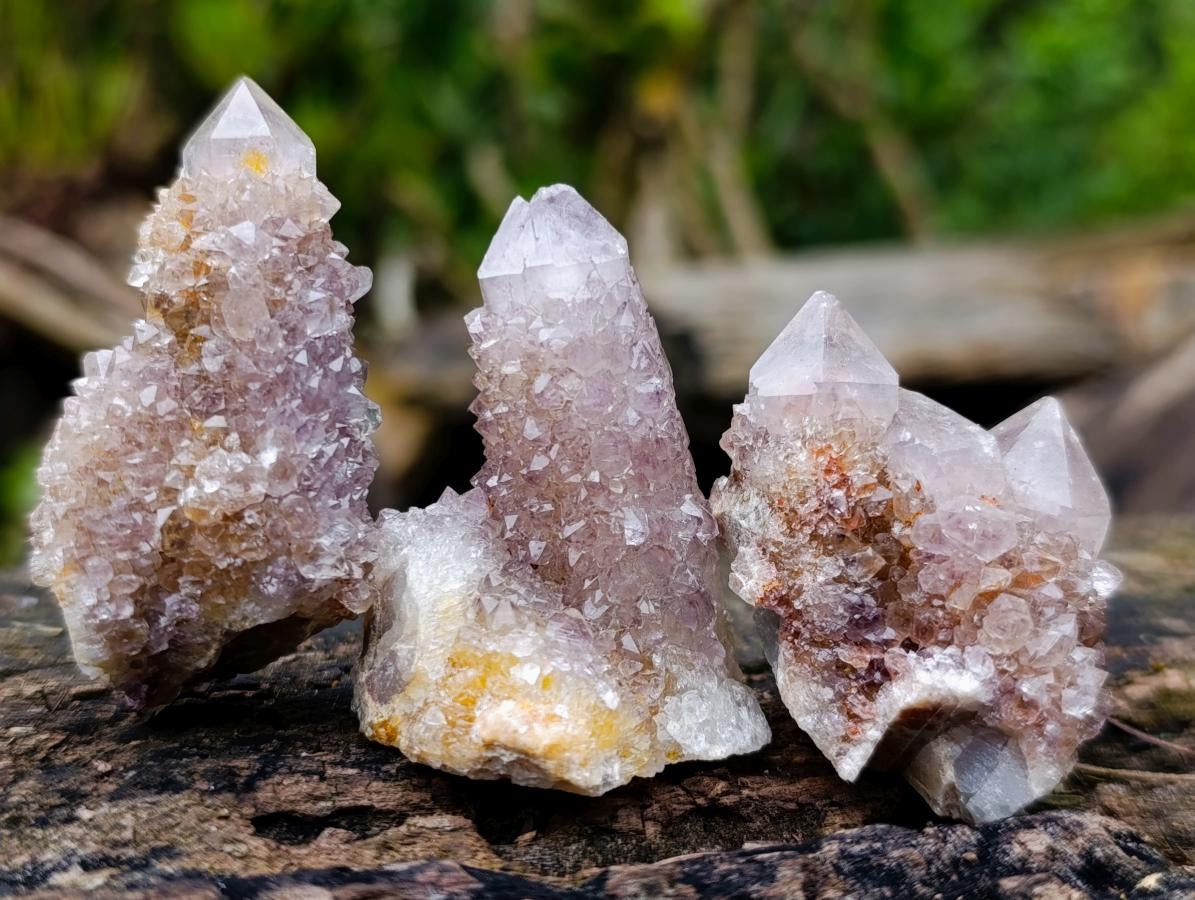 Natural Smokey Spirit Quartz Crystals and Clusters x 20 From Boekenhouthoek, South Africa - Toprock Gemstones and Minerals 