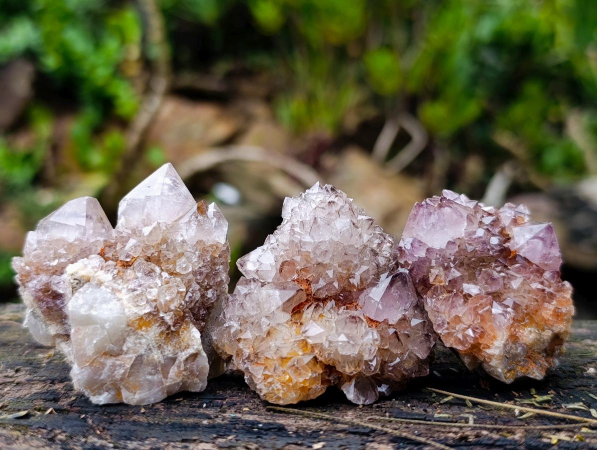 Natural Smokey Spirit Quartz Crystals and Clusters x 20 From Boekenhouthoek, South Africa - Toprock Gemstones and Minerals 