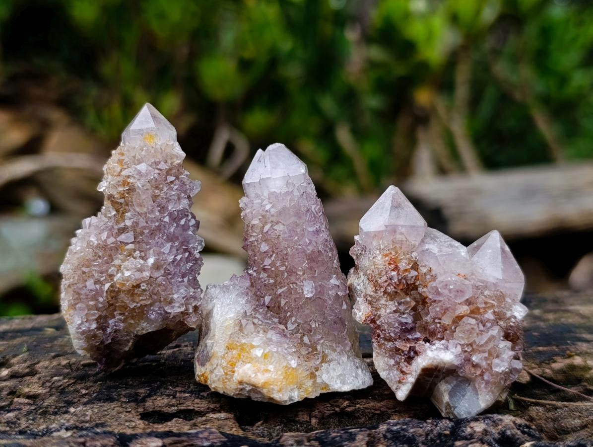 Natural Smokey Spirit Quartz Crystals and Clusters x 20 From Boekenhouthoek, South Africa - Toprock Gemstones and Minerals 