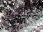 Natural XXL Ball Malachite and Drusy Quartz on Red Dolomite Specimen x 1 From Mindingi Mine, Kambove, Congo - Toprock Gemstones and Minerals 