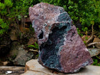 Natural XXL Ball Malachite and Drusy Quartz on Red Dolomite Specimen x 1 From Mindingi Mine, Kambove, Congo - Toprock Gemstones and Minerals 
