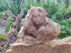Natural Large Cascading Phantom Smokey Luena Quartz Crystal Cluster x 1 From Luena, Congo - Toprock Gemstones and Minerals 