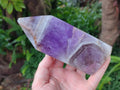 Polished Chevron Amethyst Display Crystals x 2 From Madagascar - Toprock Gemstones and Minerals 
