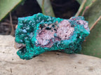 Natural Cabinet Dioptase on Dolomite Specimens x 4 From Likasi, Congo - Toprock Gemstones and Minerals 