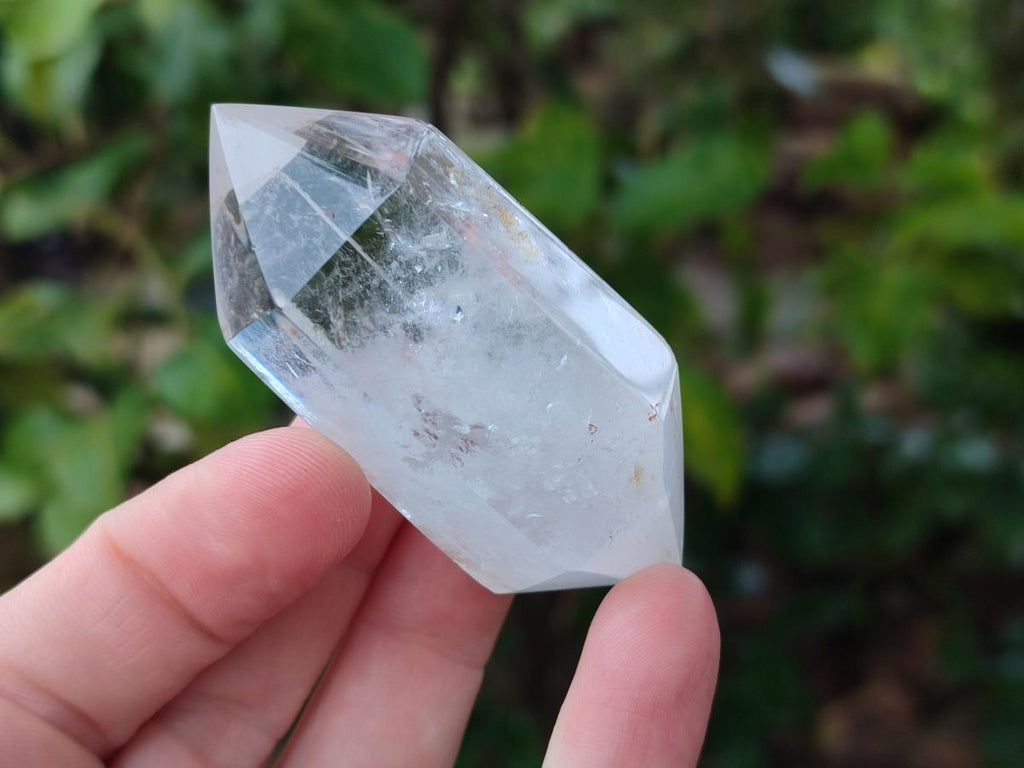 Polished Double Terminated Clear Quartz Crystals x 6 From Madagascar - Toprock Gemstones and Minerals 