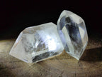 Polished Double Terminated Clear Quartz Crystals x 6 From Madagascar - Toprock Gemstones and Minerals 