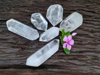 Polished Double Terminated Clear Quartz Crystals x 6 From Madagascar - Toprock Gemstones and Minerals 