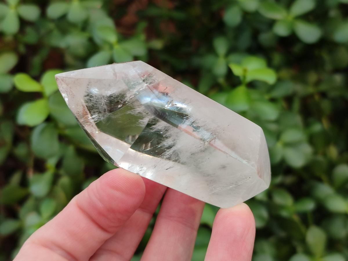 Polished Double Terminated Clear Quartz Crystals x 6 From Madagascar - Toprock Gemstones and Minerals 