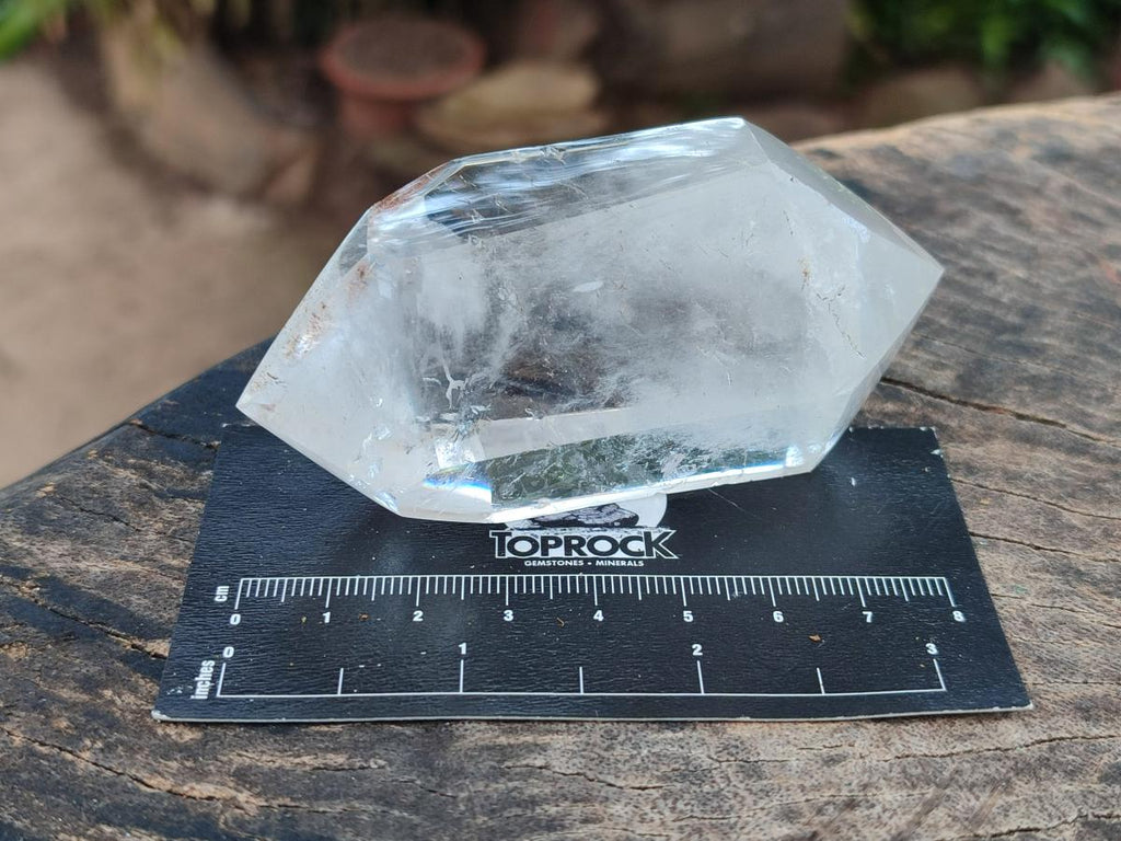 Polished Double Terminated Clear Quartz Crystals x 6 From Madagascar - Toprock Gemstones and Minerals 