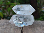 Polished Double Terminated Clear Quartz Crystals x 6 From Madagascar - Toprock Gemstones and Minerals 