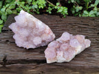 Natural Sunburst Spirit Amethyst Clusters x 2 From Boekenhouthoek, South Africa - Toprock Gemstones and Minerals 