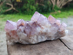 Natural Sunburst Spirit Amethyst Clusters x 2 From Boekenhouthoek, South Africa - Toprock Gemstones and Minerals 