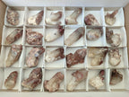 Natural Red Hematoid Quartz Crystals and Clusters x 24 From Karoi, Zimbabwe - Toprock Gemstones and Minerals 