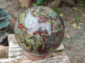 Polished Bastite Dragonsblood Stone Sphere x 1 From Tshipise, South Africa - Toprock Gemstones and Minerals 