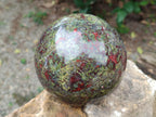 Polished Bastite Dragonsblood Stone Sphere x 1 From Tshipise, South Africa - Toprock Gemstones and Minerals 