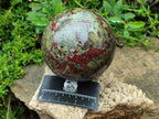 Polished Bastite Dragonsblood Stone Sphere x 1 From Tshipise, South Africa - Toprock Gemstones and Minerals 