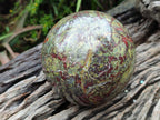 Polished Bastite Dragonsblood Stone Sphere x 1 From Tshipise, South Africa - Toprock Gemstones and Minerals 
