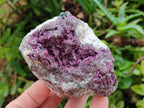 Natural Cobaltoan Dolomite Specimens x 4 From Kakanda, Congo - Toprock Gemstones and Minerals 