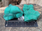 Natural Botryoidal Malachite Specimens x 6 From Congo - Toprock Gemstones and Minerals 