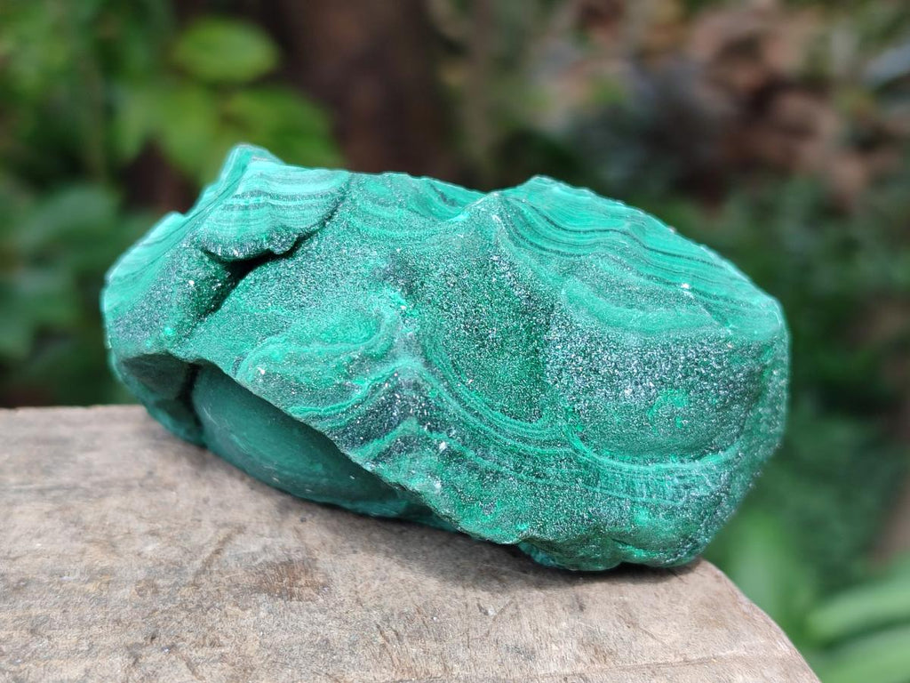 Natural Botryoidal Malachite Specimens x 6 From Congo - Toprock Gemstones and Minerals 