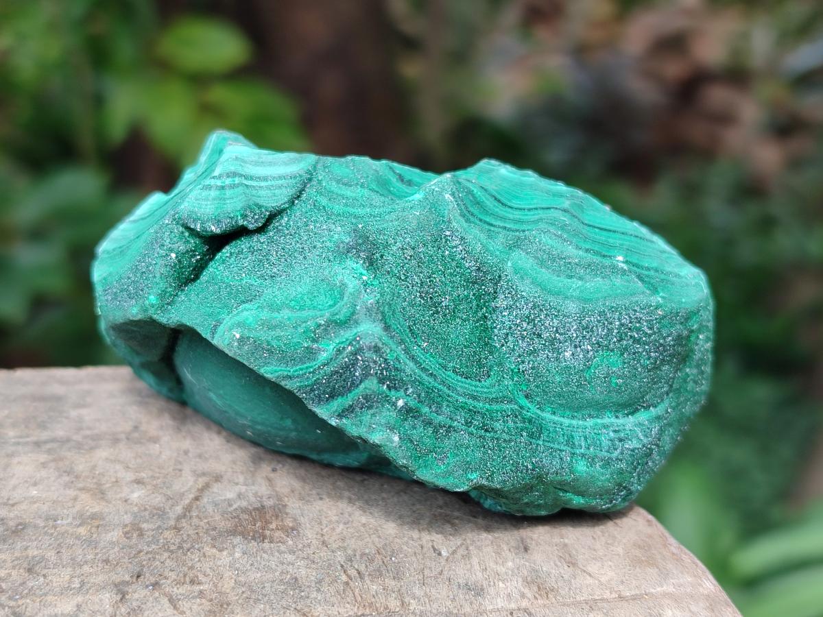 Natural Botryoidal Malachite Specimens x 6 From Congo - Toprock Gemstones and Minerals 