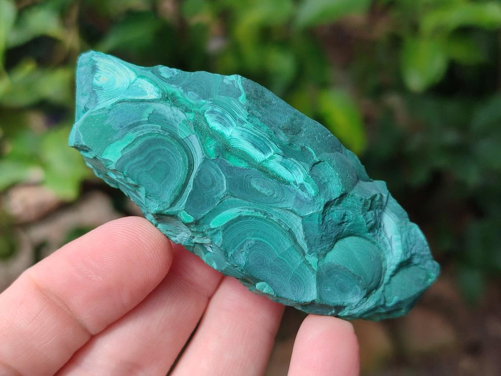 Natural Botryoidal Malachite Specimens x 6 From Congo - Toprock Gemstones and Minerals 
