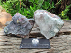 Natural Cobaltian Dolomite with Salrose and Malachite Specimens x 3 From Kakanda, Congo - Toprock Gemstones and Minerals 